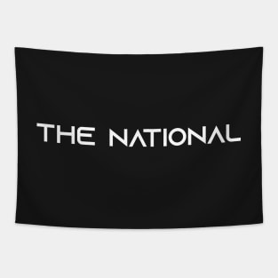 The National Band Logo Lettering Tapestry