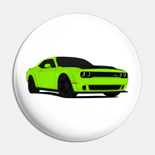 HELLCAT LIME Pin