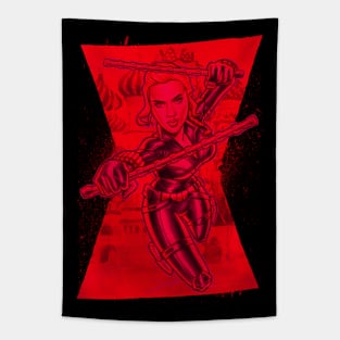 Black Nat Red Version Tapestry