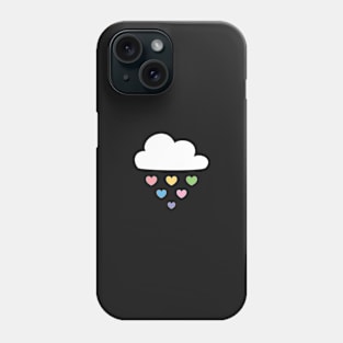 Raining hearts Phone Case