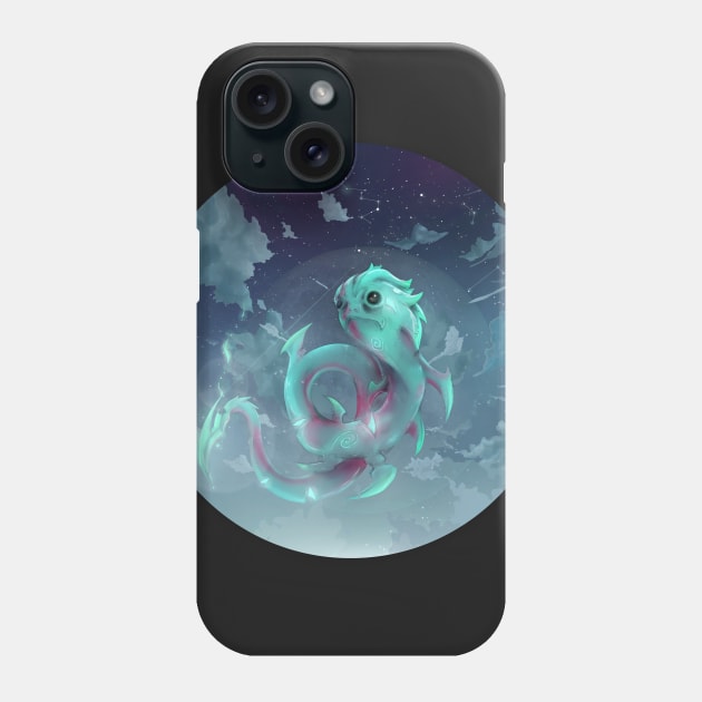 Sky dragon Phone Case by SergiTheDoor