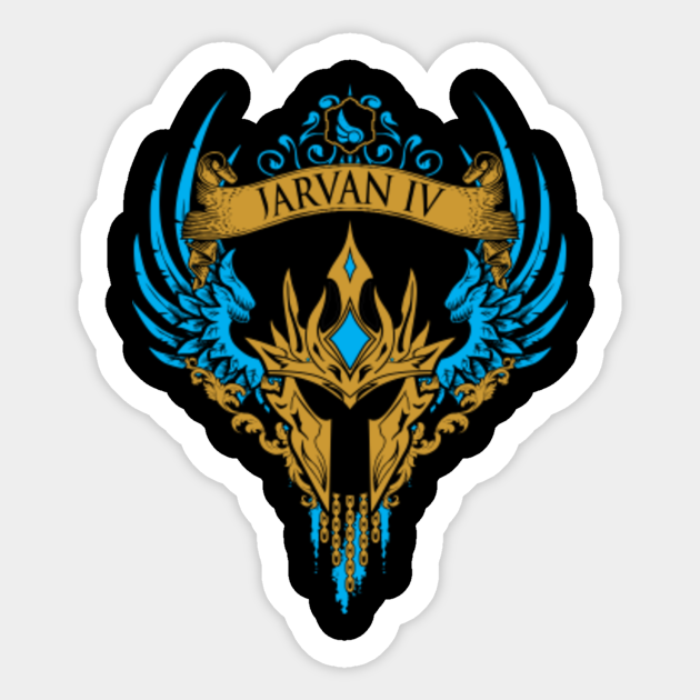 Jarvan Iv Limited Edition League Of Legends Pegatina Teepublic Mx