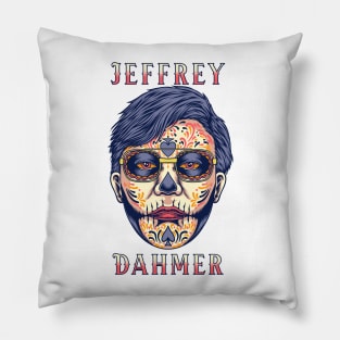 Jeffrey Dahmer - Tattooed Face Pillow