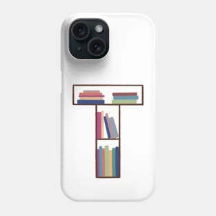 T Bookcase Phone Case