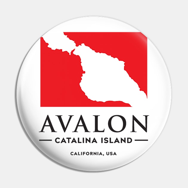 Diver Down Avalon Catalina Pin by Retron