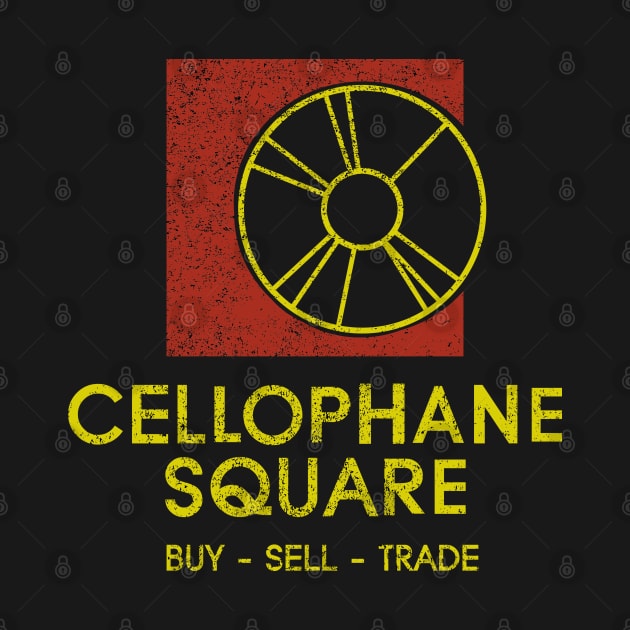 Cellophane Square [Defunct Record Store] by Defunct Logo Series