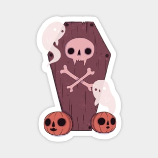 Sicktober Coffin Magnet