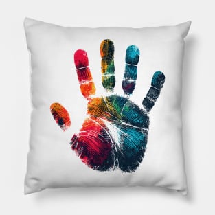 Handprint Pillow