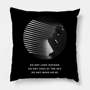 Window - White Font Pillow