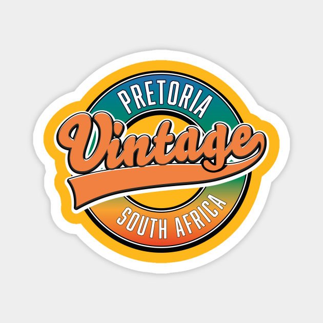 Pretoria south africa vintage logo Pretoria South Africa TeePublic