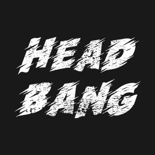 Head Bang Distressed T-Shirt