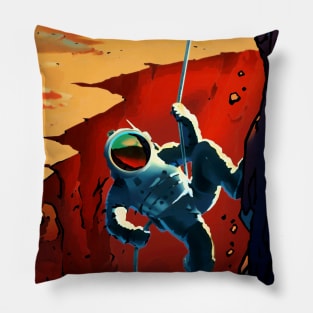 Mars Explorers Wanted Terraform Mars Pillow