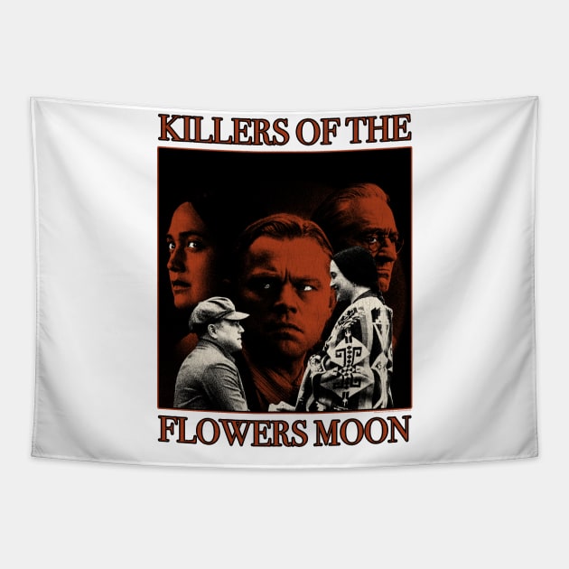 killers of the flowers moon Tapestry by Genetics art