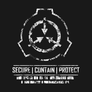 SCP Foundation: Secure | Contain | Protect Symbol T-Shirt