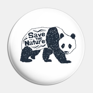 Panda, Bear, Animal. Save The Nature. Motivation Quote Pin