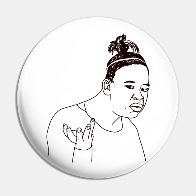 Confused Girl Wat Meme Pin by Meme Gifts