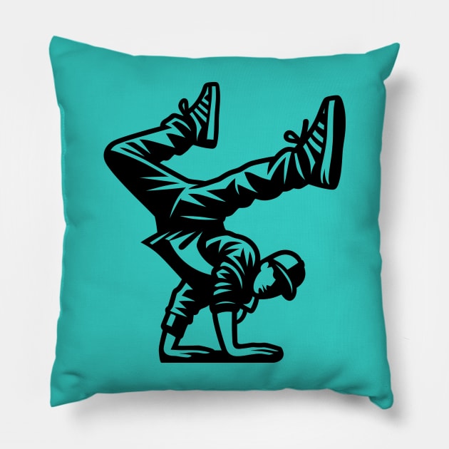 Break Dancer Pillow by KayBee Gift Shop