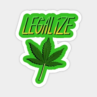 Legalize Marijuana Magnet