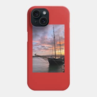 December Daybreak on the River Blyth Phone Case