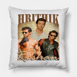 Mega Bollywood black and white Pillow