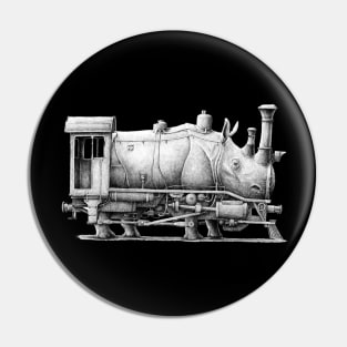 neushoorntrein Pin