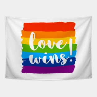 Love Wins #pride Tapestry