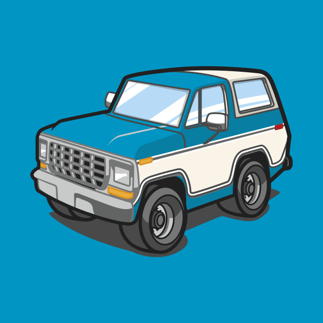 Color Me Outer (Bronco) by jepegdesign