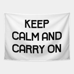 Keep calm and carry on Tapestry