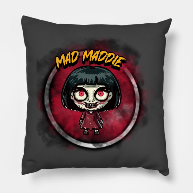 Mad Maddie Pillow by CTJFDesigns