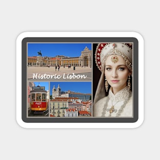 Historic Lisbon Magnet