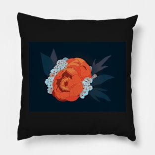 Peonies + FMN IV Pillow