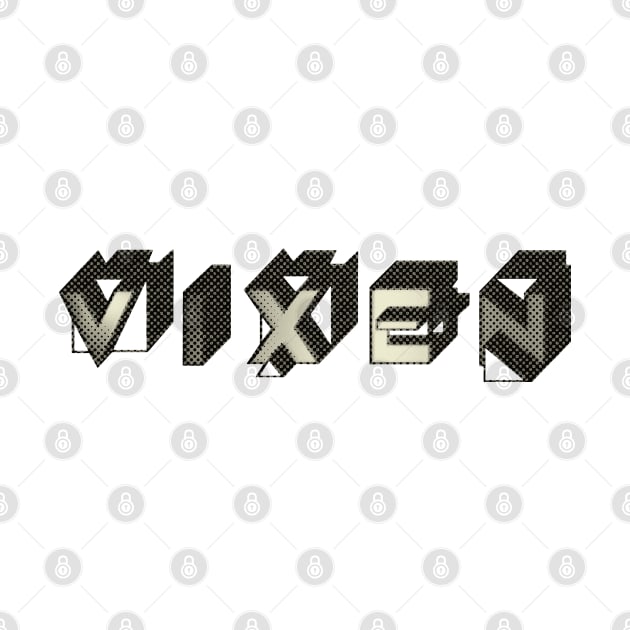 Vixen in retro blocks by Vixen Games