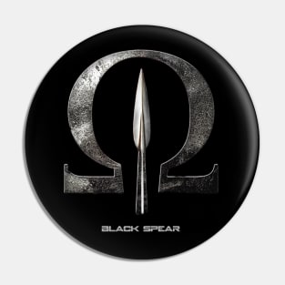 Black Spear emblem ver.2 Pin