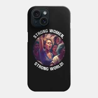 Strong women, strong world! Phone Case