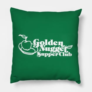 Golden Nugget Supper Club T Shirt | Vintage Durham North Carolina Pillow