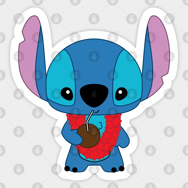 Sticker Stitch debout - Makrea Stickers