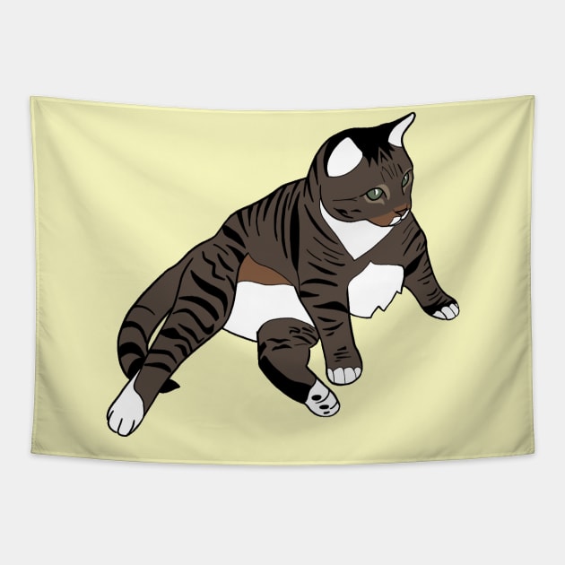 Chickplop Chonkpea Tapestry by Just Leaf