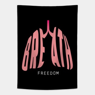 Breathe Freedom Tapestry