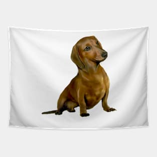 Brown Dachshund - Just the Dog Tapestry