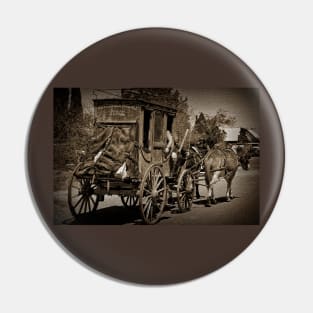 Tombstone Stagecoach Pin