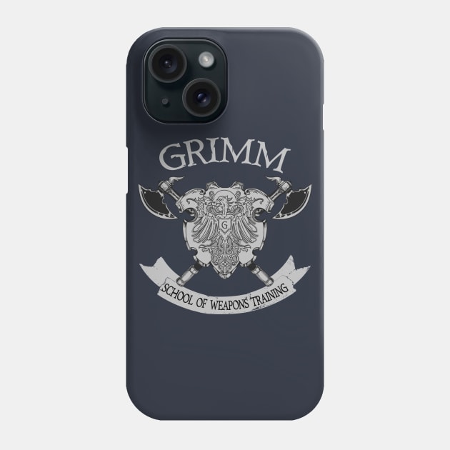 Grimm School of Weapons Training Phone Case by klance