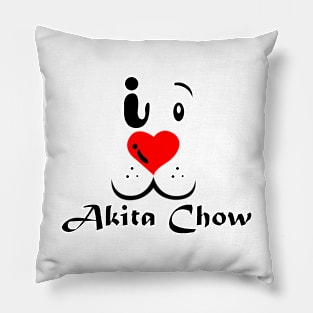 Akita Chow Dog Apparels Pillow