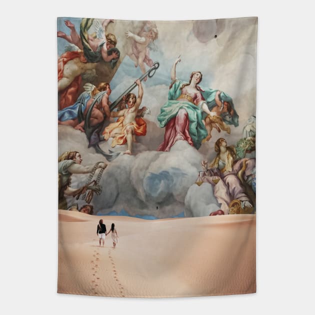 HEAVEN Tapestry by SENSETUS