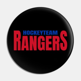 hockey team rangers Pin