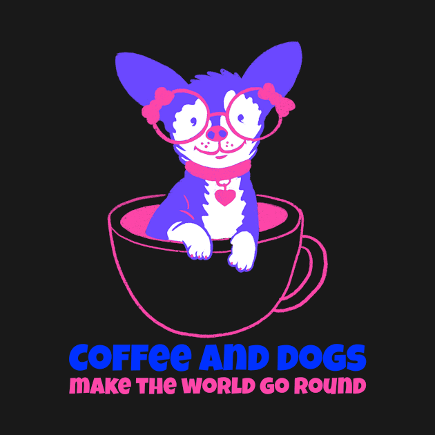 coffee and dogs by maggzstyle