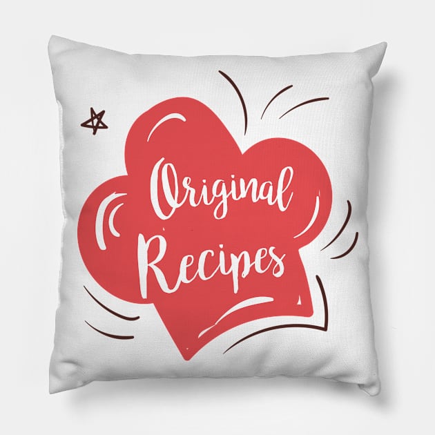 Cute Chef Hat Pillow by SWON Design