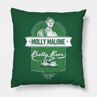 Molly Malone's Pretty Beer Pillow