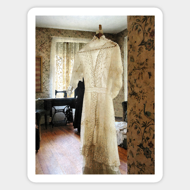 19th Century Wedding Dress Wedding Dress Sticker Teepublic