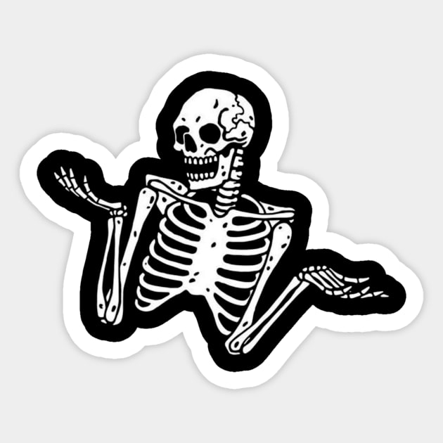 Mocking cave - Skull - Sticker