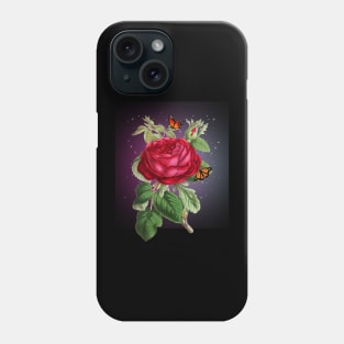 Single Red Rose Just For You Phone Case